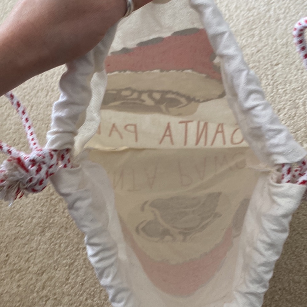 Santa Paws Drawstring bag - Picture 5 of 6